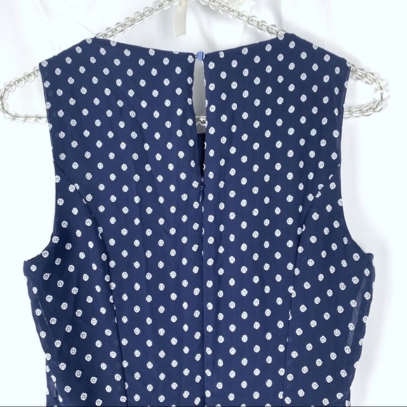 Maison Jules women's navy blue and white sleeveless dress XS - Picture 3 of 8
